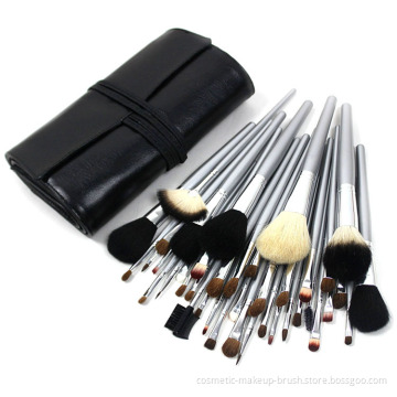 Wholesale China cosmetic brush set natural hair brushes